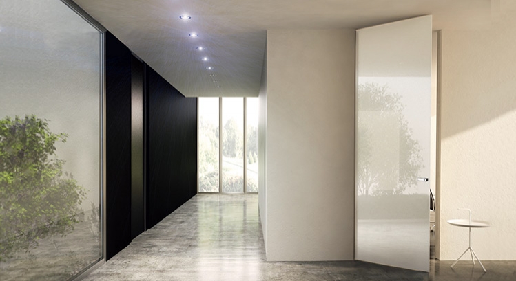 极窄玻璃门方案