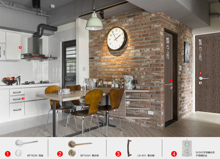 家居装修门锁五金