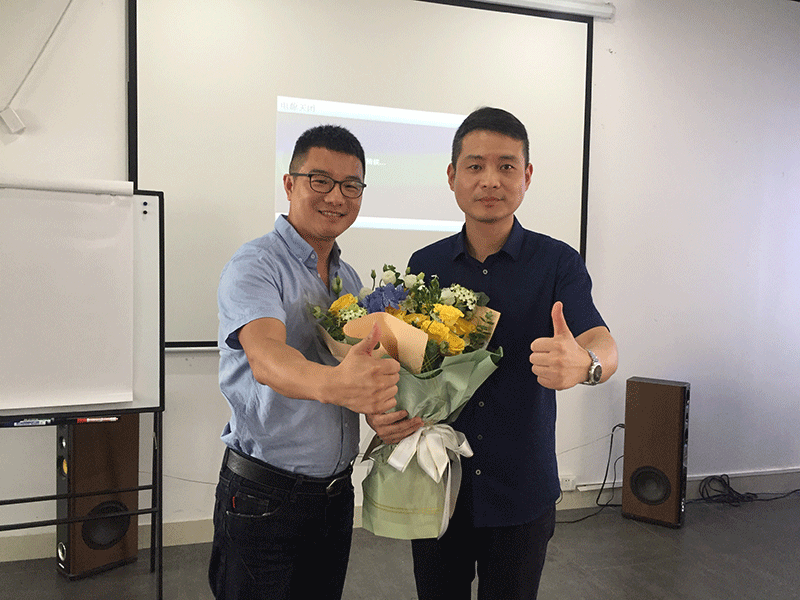 李总与吴度老师合照