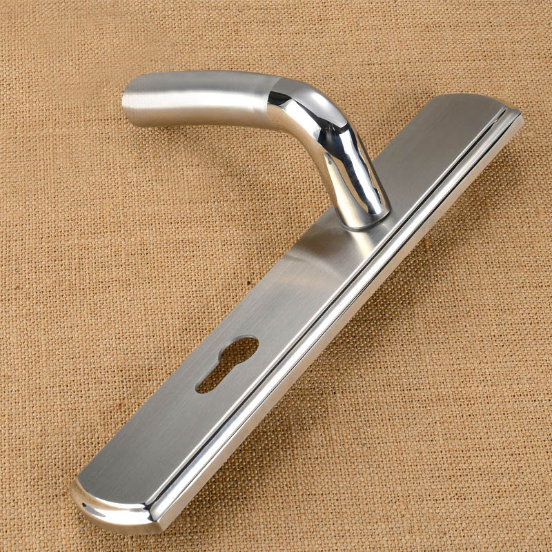 不锈钢面板执手锁