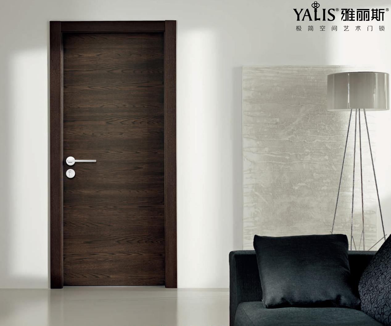 室内静音执手锁