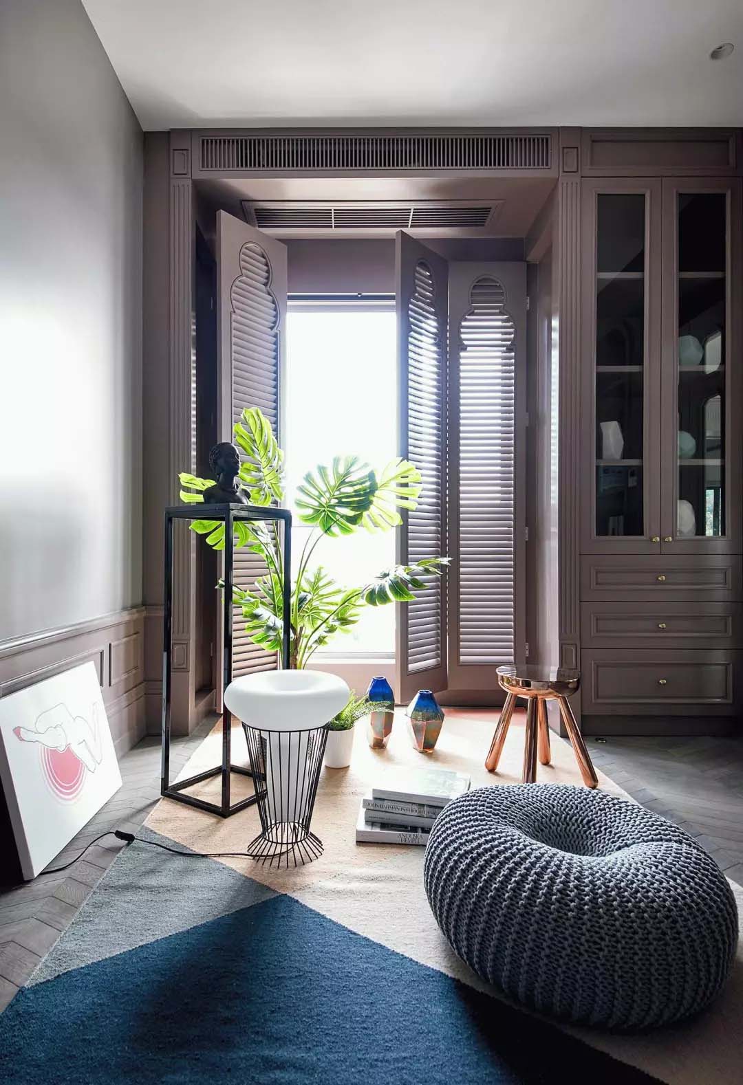 折叠式隔断门执手锁