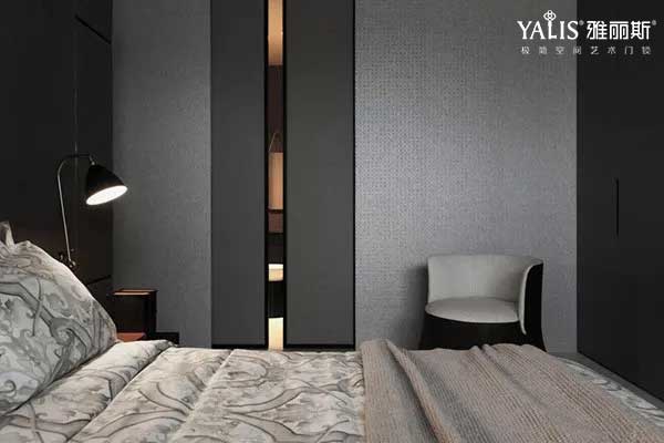 卧室隐形门门锁