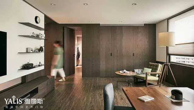 家居隐形门门锁