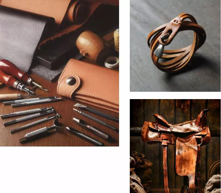 新款室内门锁运用的皮革材质